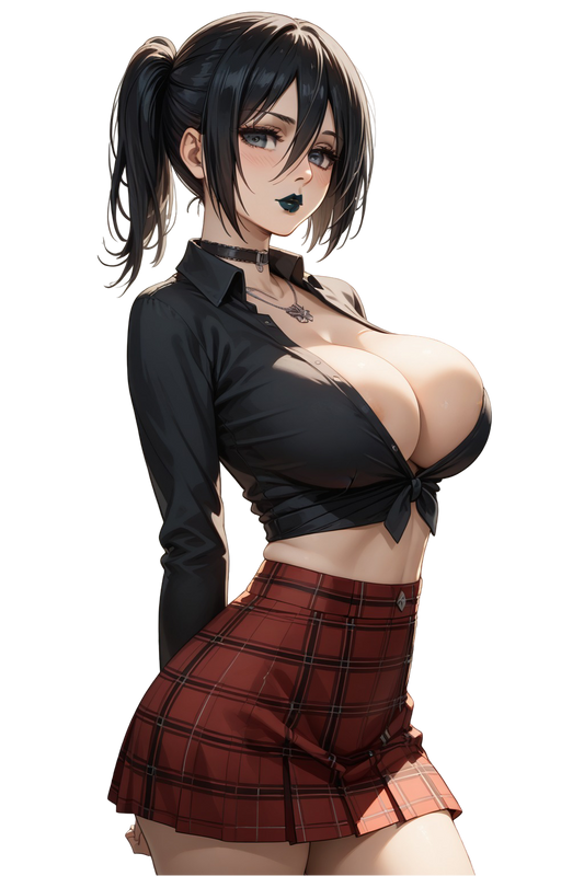 Goth Mikasa Attack on Titan