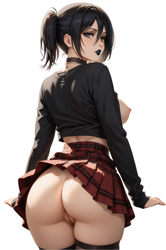 Goth Mikasa Attack on Titan