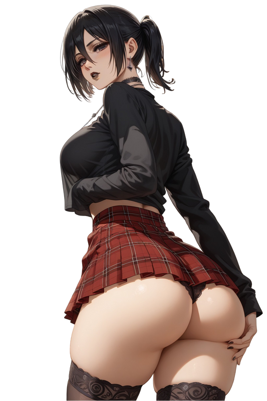 Goth Mikasa Attack on Titan