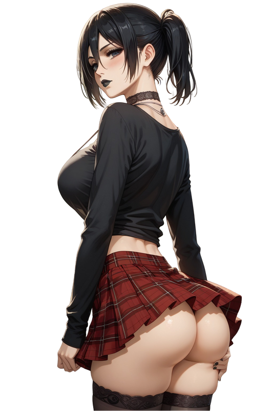 Goth Mikasa Attack on Titan