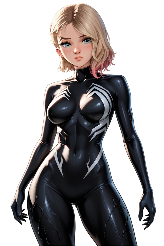 Gwen Stacy Spiderverse Black Suit