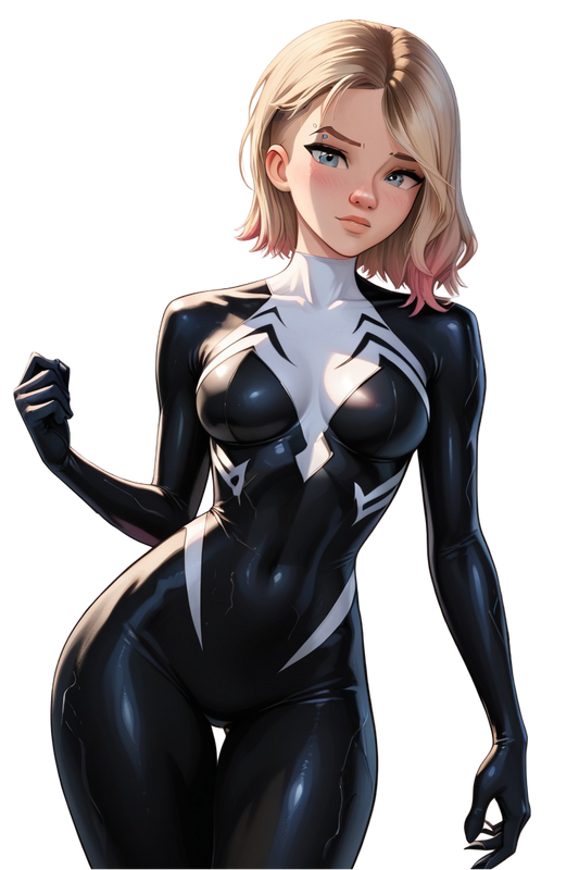 Gwen Stacy Spiderverse Black Suit