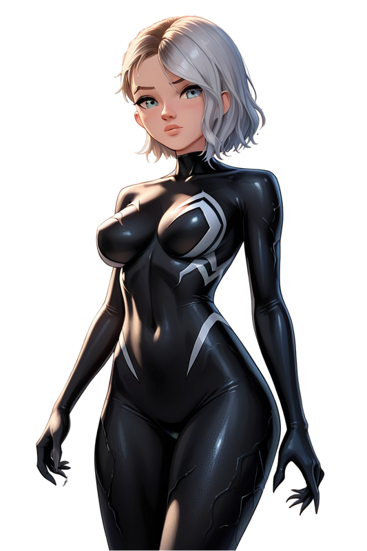 Gwen Stacy Spiderverse Black Suit